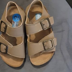 Brand new toddler boys tan sandles